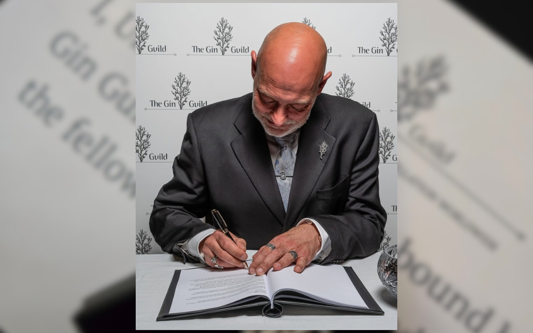 Notre directeur, Ulric Nijs, a rejoint la prestigieuse Gin Guild !